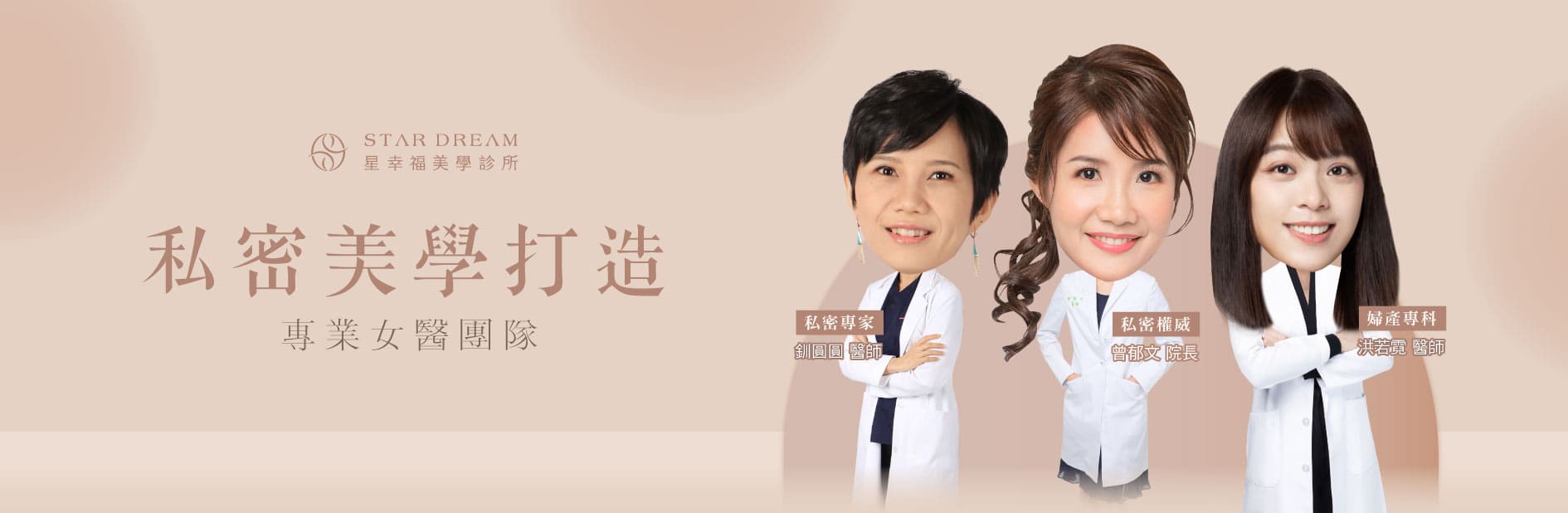 更年期乾澀治療診所推薦：星幸福美學診所｜專業私密女醫團隊